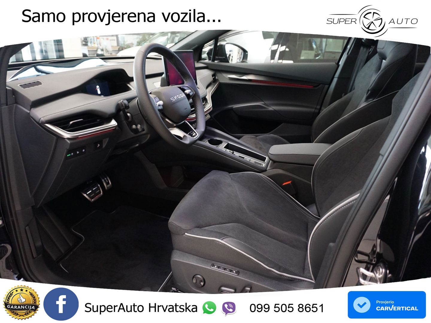 Škoda Enyaq Coupe iV 85 82 kWh (286 KS) SportLine LED+GR SJED+ACC