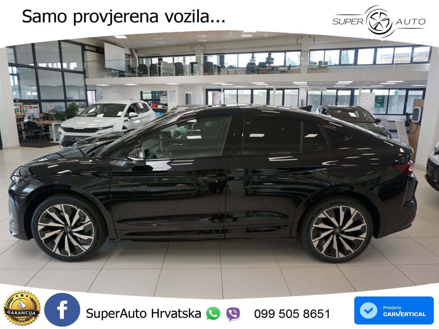 Škoda Enyaq Coupe iV 85 82 kWh (286 KS) SportLine LED+GR SJED+ACC