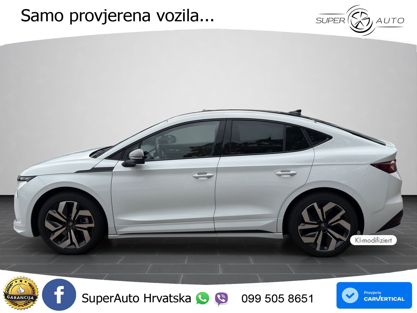 Škoda Enyaq Coupe iV 85 82 kWh (286 KS) SportLine LED+GR SJED+ACC