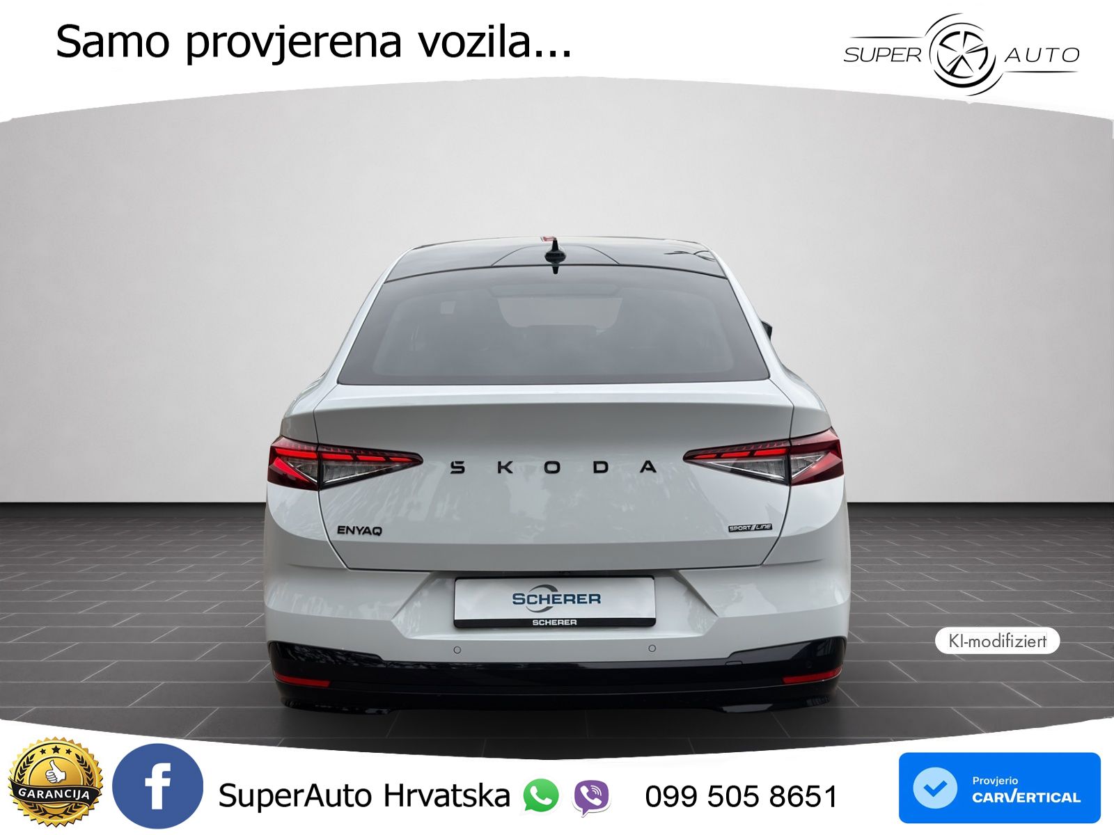 Škoda Enyaq Coupe iV 85 82 kWh (286 KS) SportLine LED+GR SJED+ACC