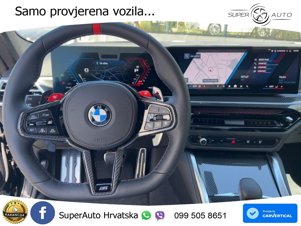 BMW M4 Competition 3.0 (530 KS) xDrive Steptronic LED+GR SJED+ACC