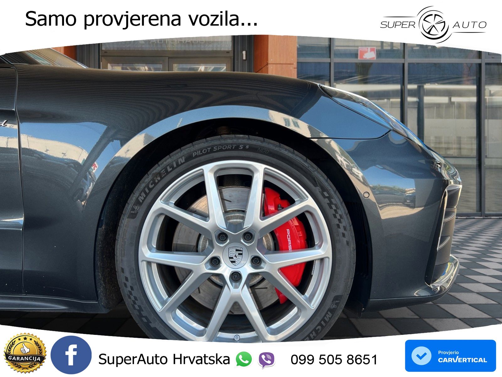 Porsche Panamera 4S 2.9 V6 (544 KS) E-Hybrid PDK ACC+HEAD+4xGR SJED+360+PANO