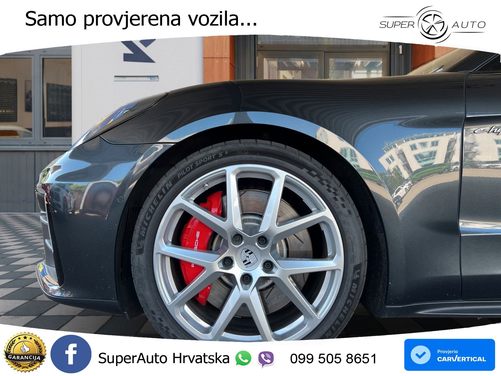 Porsche Panamera 4S 2.9 V6 (544 KS) E-Hybrid PDK ACC+HEAD+4xGR SJED+360+PANO
