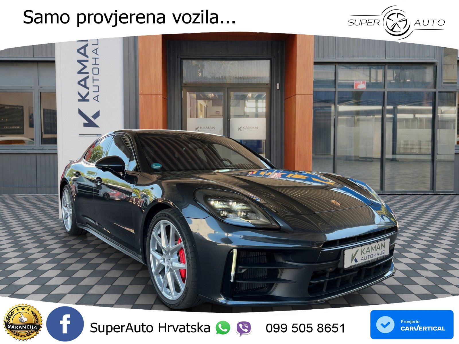 Porsche Panamera 4S 2.9 V6 (544 KS) E-Hybrid PDK ACC+HEAD+4xGR SJED+360+PANO