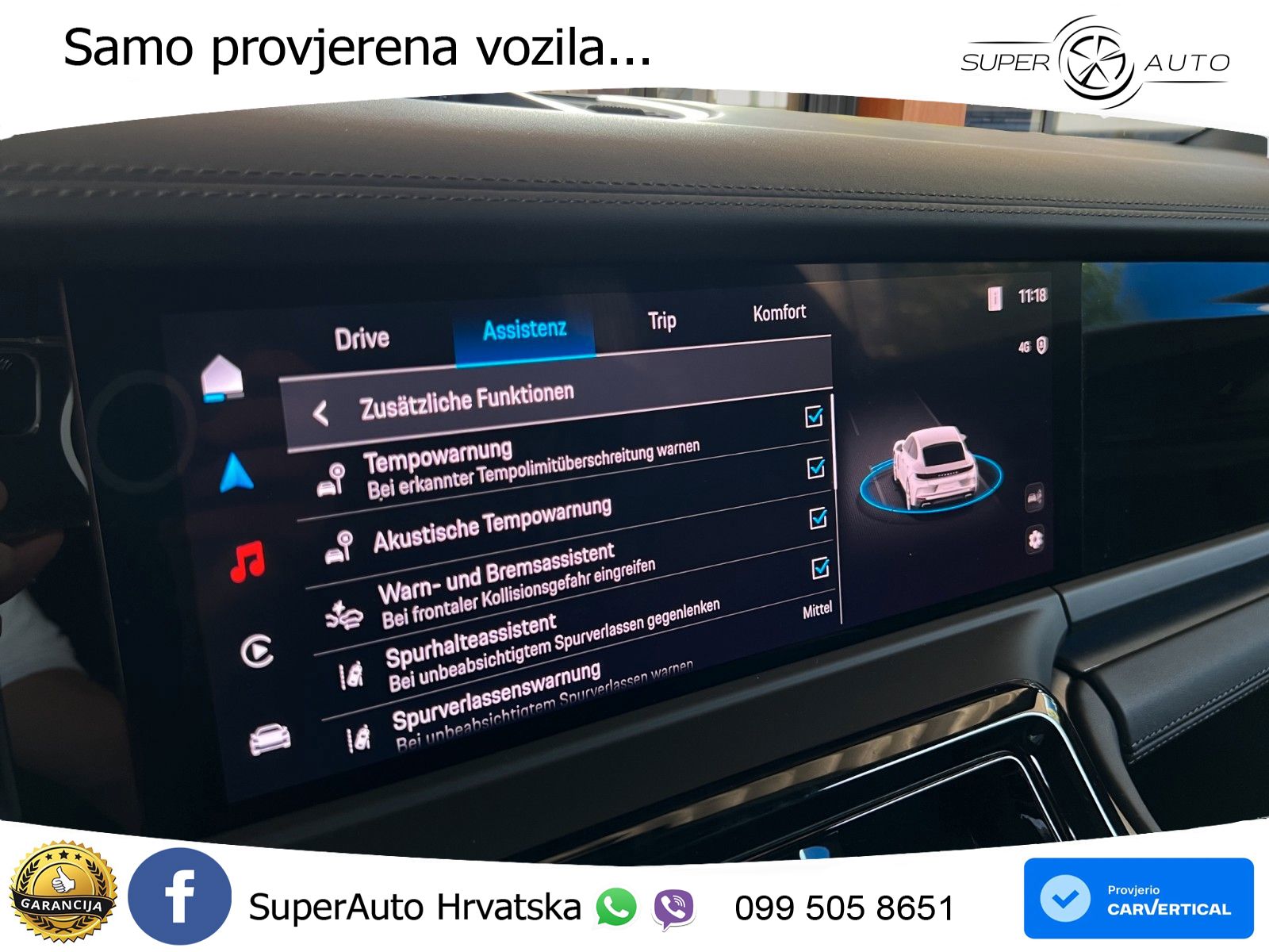 Porsche Panamera 4S 2.9 V6 (544 KS) E-Hybrid PDK ACC+HEAD+4xGR SJED+360+PANO