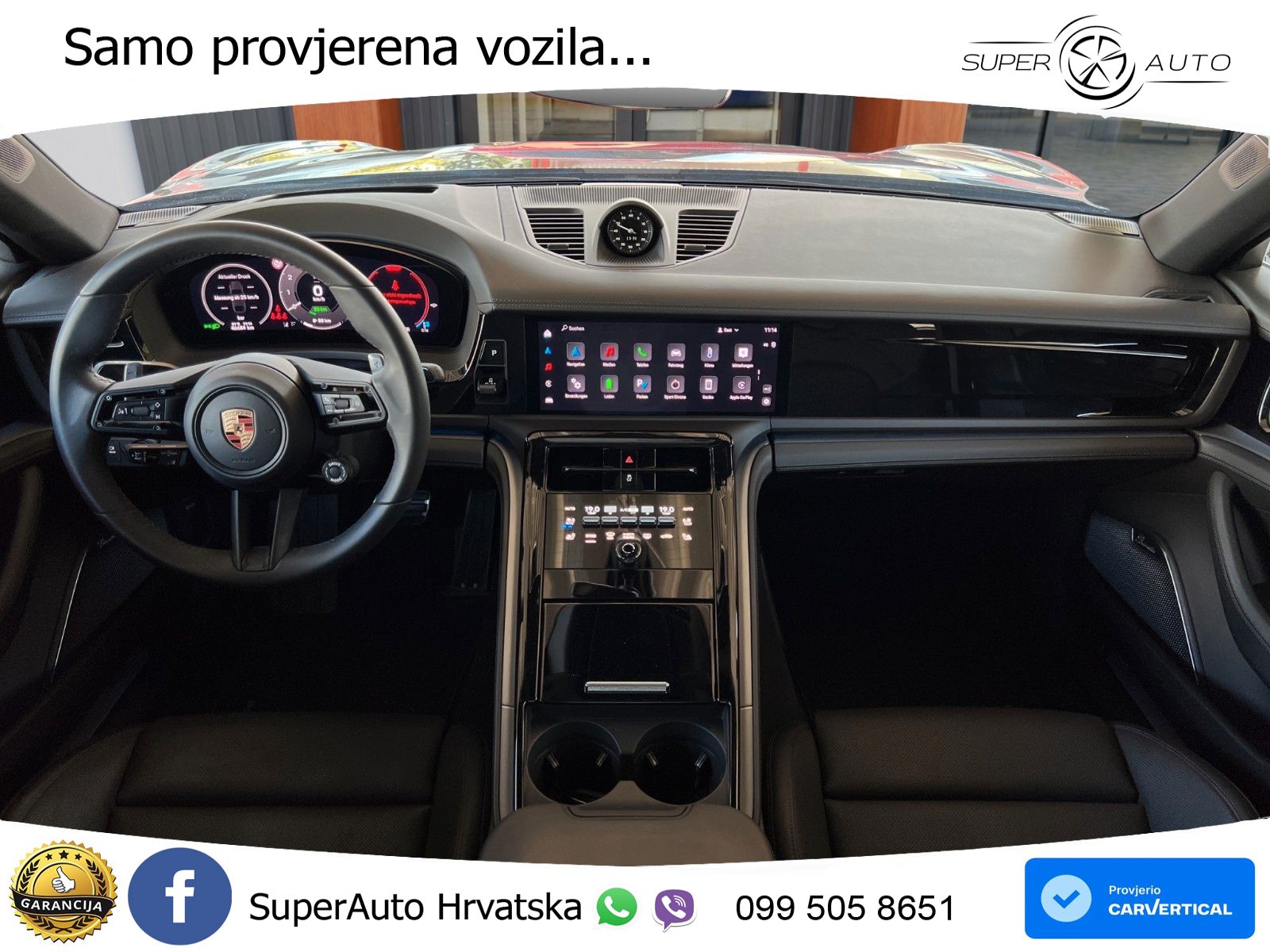 Porsche Panamera 4S 2.9 V6 (544 KS) E-Hybrid PDK ACC+HEAD+4xGR SJED+360+PANO