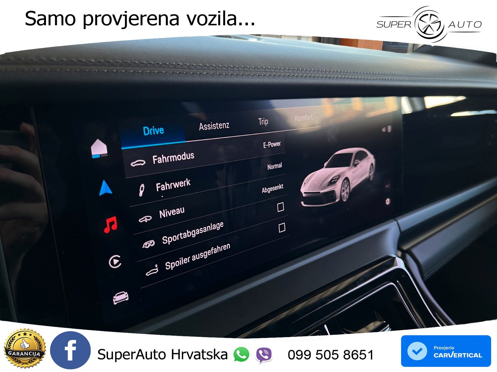 Porsche Panamera 4S 2.9 V6 (544 KS) E-Hybrid PDK ACC+HEAD+4xGR SJED+360+PANO