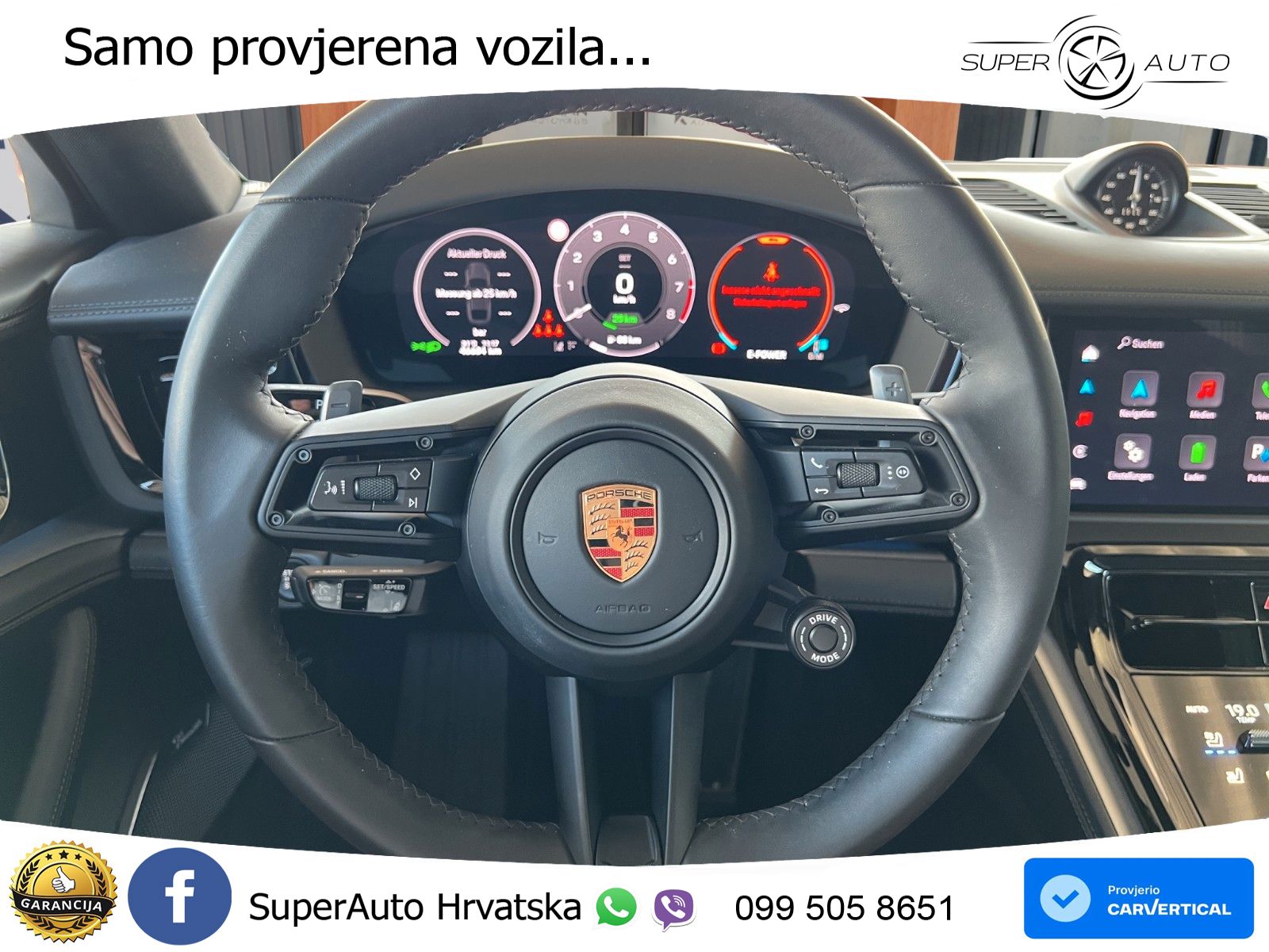 Porsche Panamera 4S 2.9 V6 (544 KS) E-Hybrid PDK ACC+HEAD+4xGR SJED+360+PANO