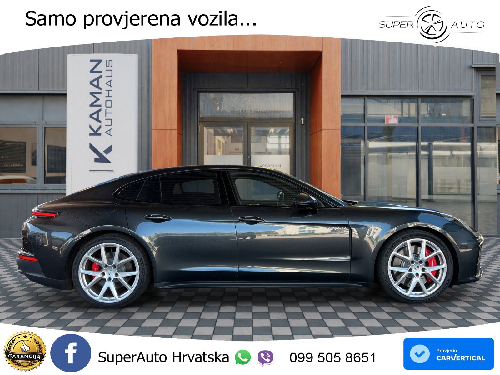 Porsche Panamera 4S 2.9 V6 (544 KS) E-Hybrid PDK ACC+HEAD+4xGR SJED+360+PANO
