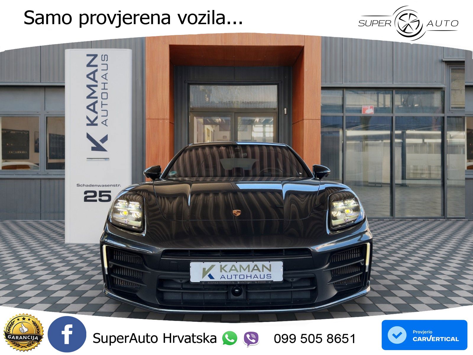Porsche Panamera 4S 2.9 V6 (544 KS) E-Hybrid PDK ACC+HEAD+4xGR SJED+360+PANO