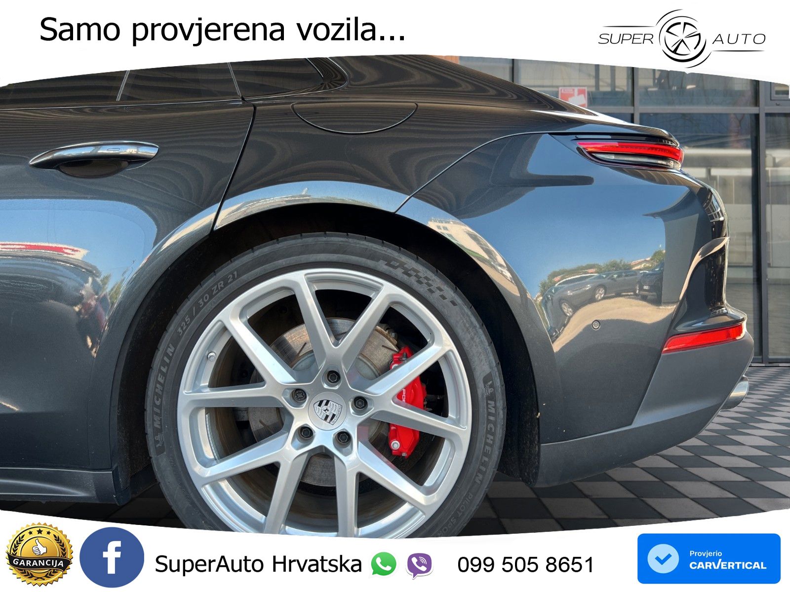 Porsche Panamera 4S 2.9 V6 (544 KS) E-Hybrid PDK ACC+HEAD+4xGR SJED+360+PANO