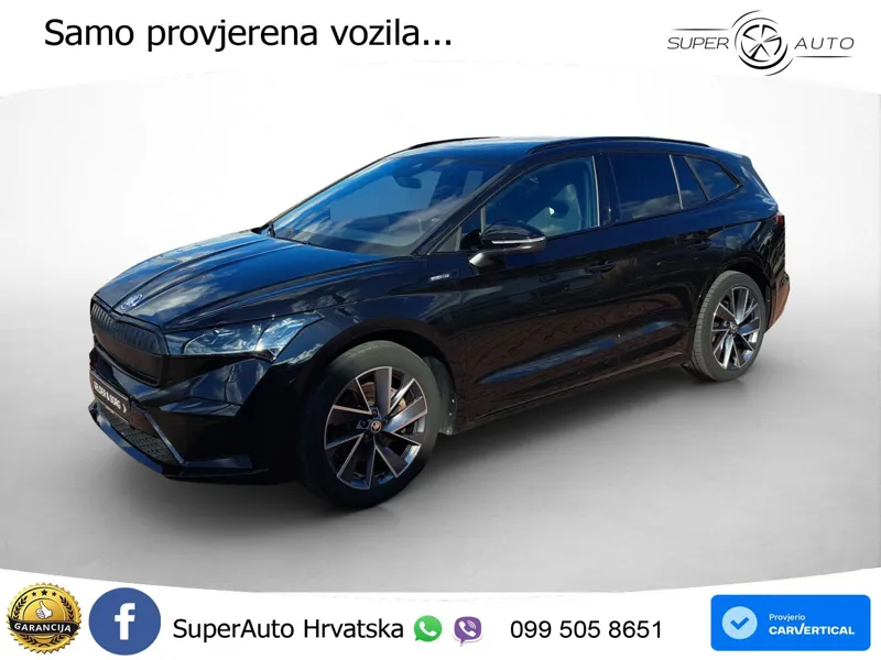 Škoda Enyaq iV 80x 82 kWh (265 KS) AWD SportLine LED+GR SJED+ACC