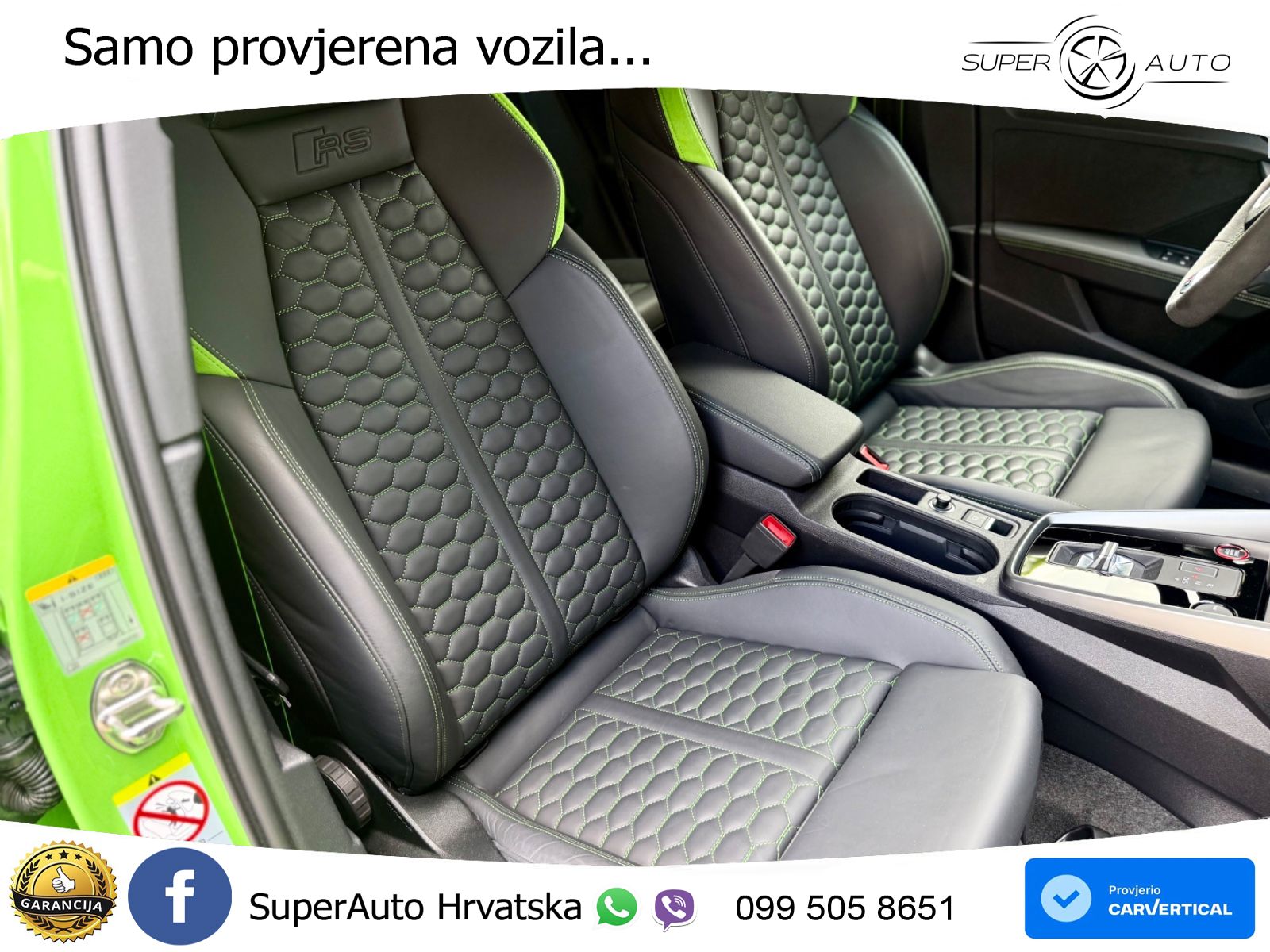 Audi RS3 Sportback 2.5 TFSI (400 KS) quattro S tronic LED+GR SJED+ACC