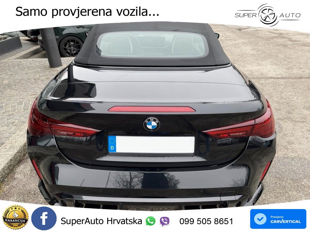 BMW M4 Convertible Competition 3.0 (530 KS) xDrive Steptronic LED+GR SJED+ACC
