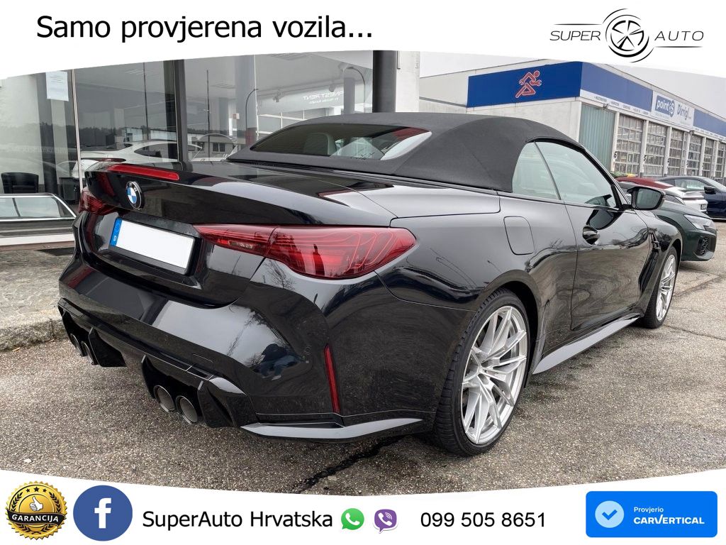 BMW M4 Convertible Competition 3.0 (530 KS) xDrive Steptronic LED+GR SJED+ACC