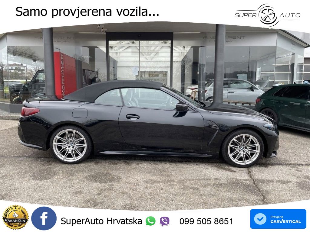 BMW M4 Convertible Competition 3.0 (530 KS) xDrive Steptronic LED+GR SJED+ACC