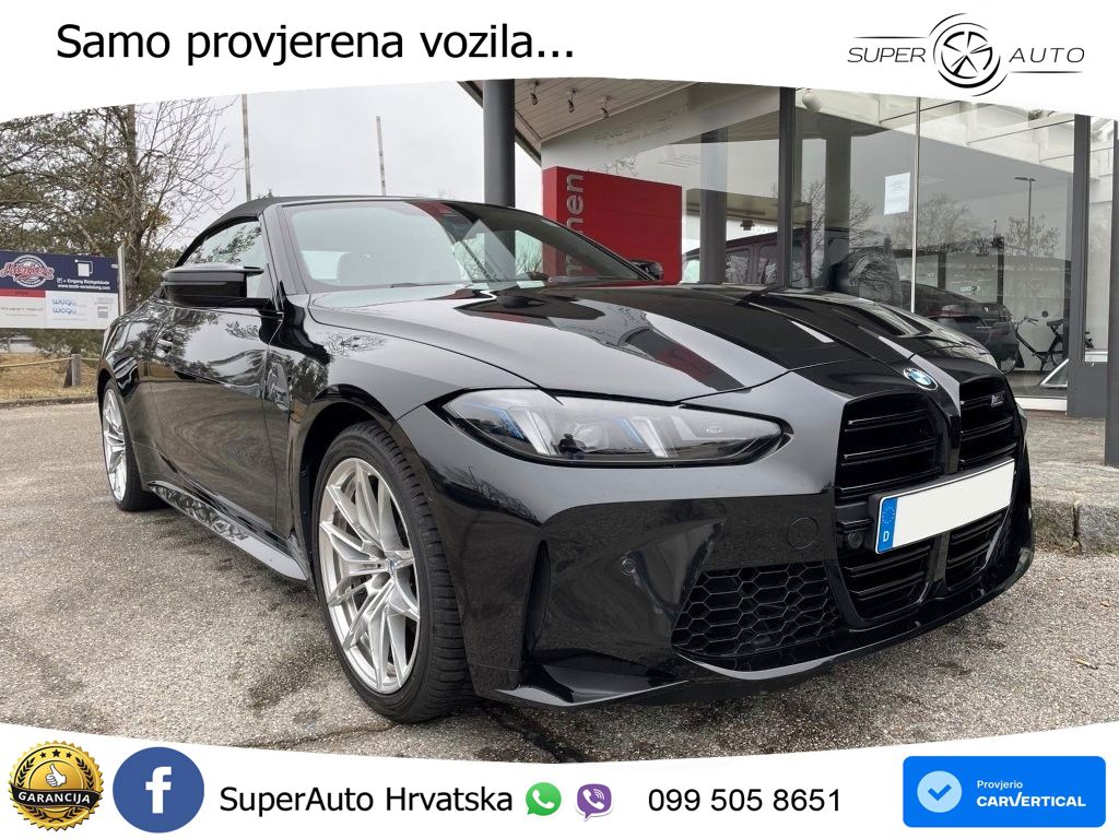 BMW M4 Convertible Competition 3.0 (530 KS) xDrive Steptronic LED+GR SJED+ACC