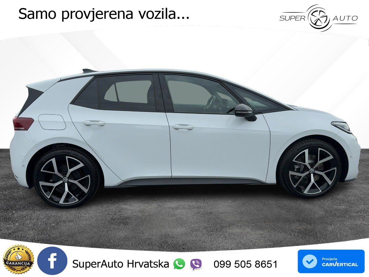 Volkswagen ID.3 79 kWh (231 KS) LED+GR SJED+ACC