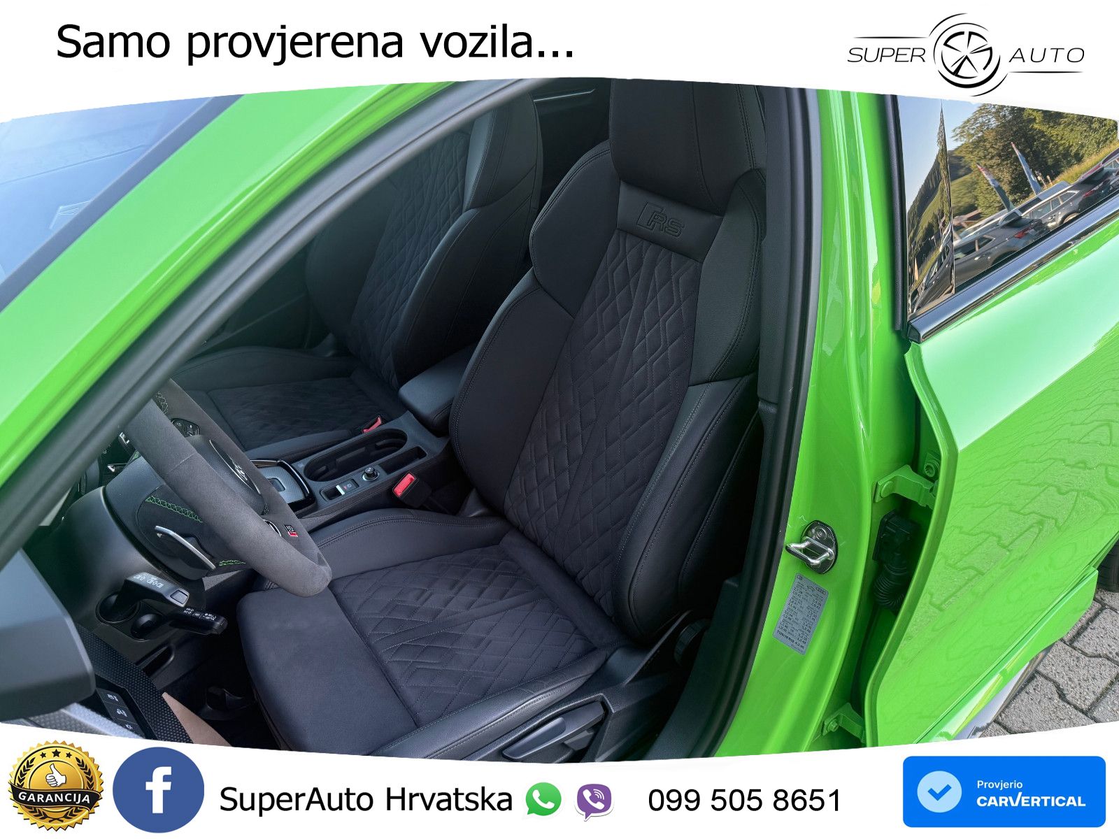 Audi RS3 Sedan 2.5 TFSI (400 KS) quattro S tronic LED+GR SJED+ACC