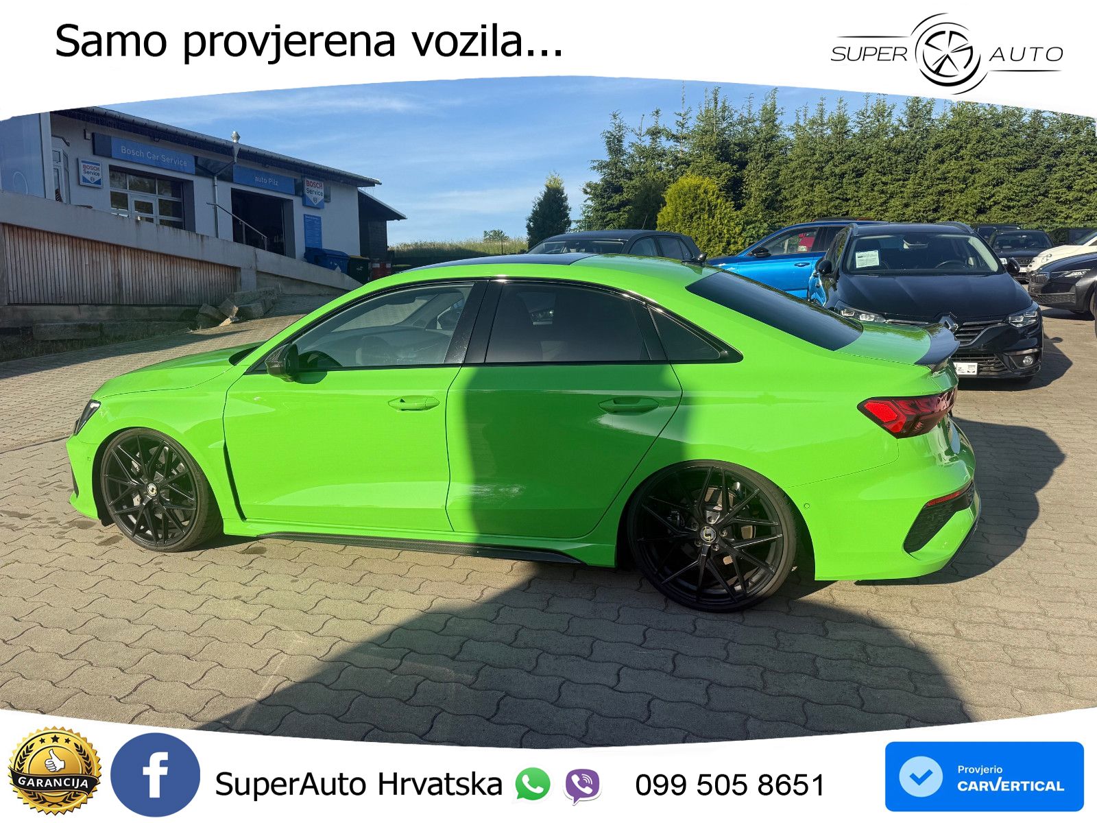 Audi RS3 Sedan 2.5 TFSI (400 KS) quattro S tronic LED+GR SJED+ACC