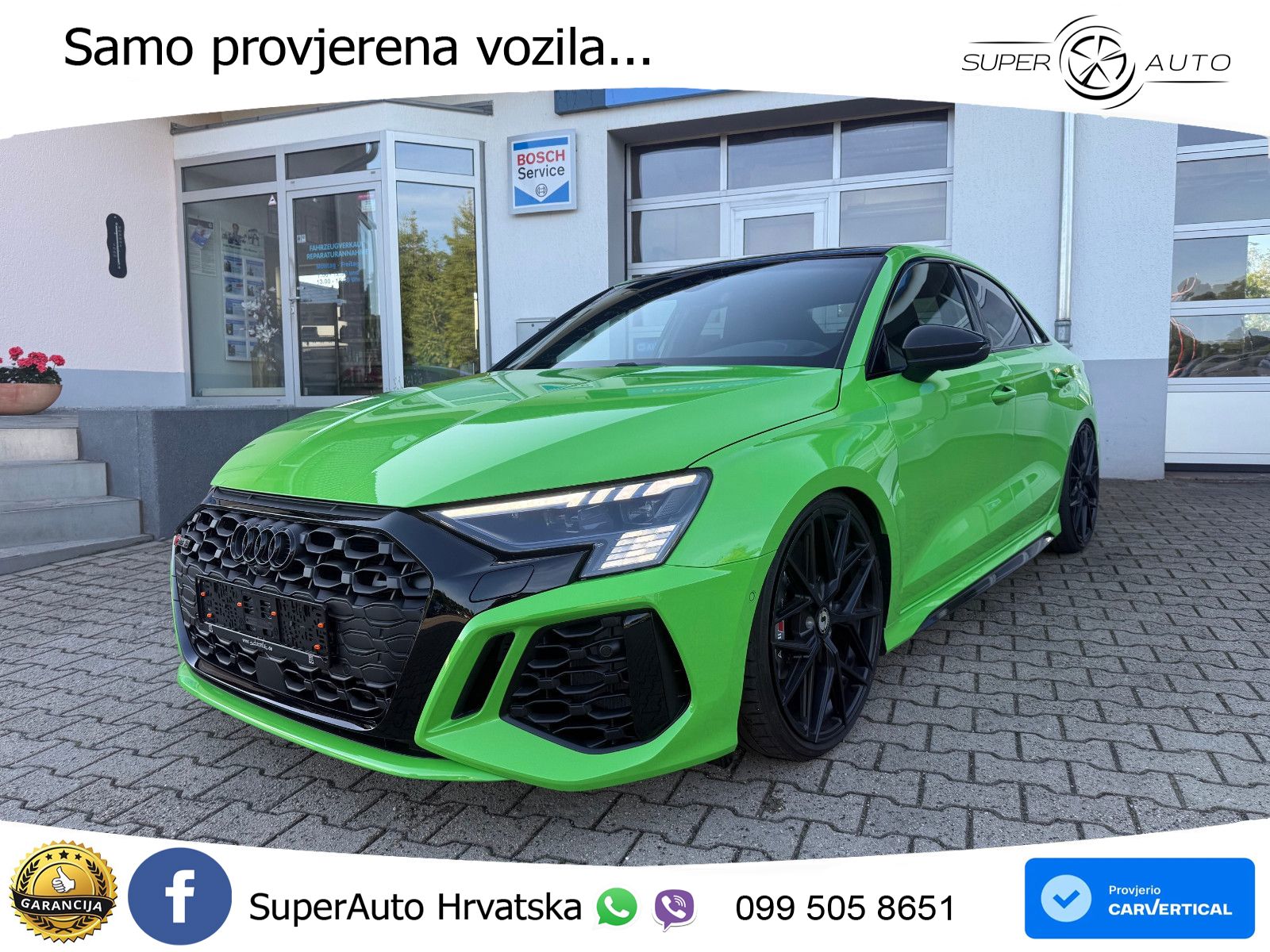 Audi RS3 Sedan 2.5 TFSI (400 KS) quattro S tronic LED+GR SJED+ACC