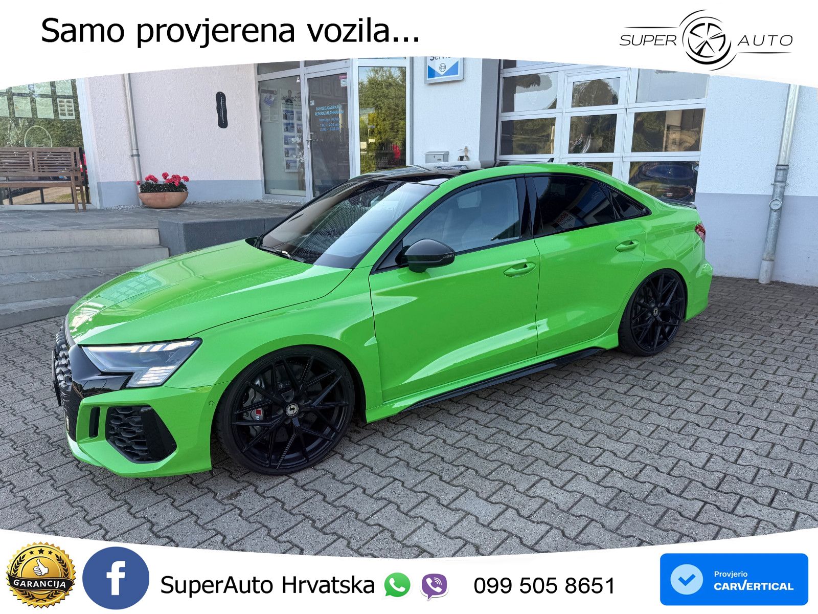Audi RS3 Sedan 2.5 TFSI (400 KS) quattro S tronic LED+GR SJED+ACC