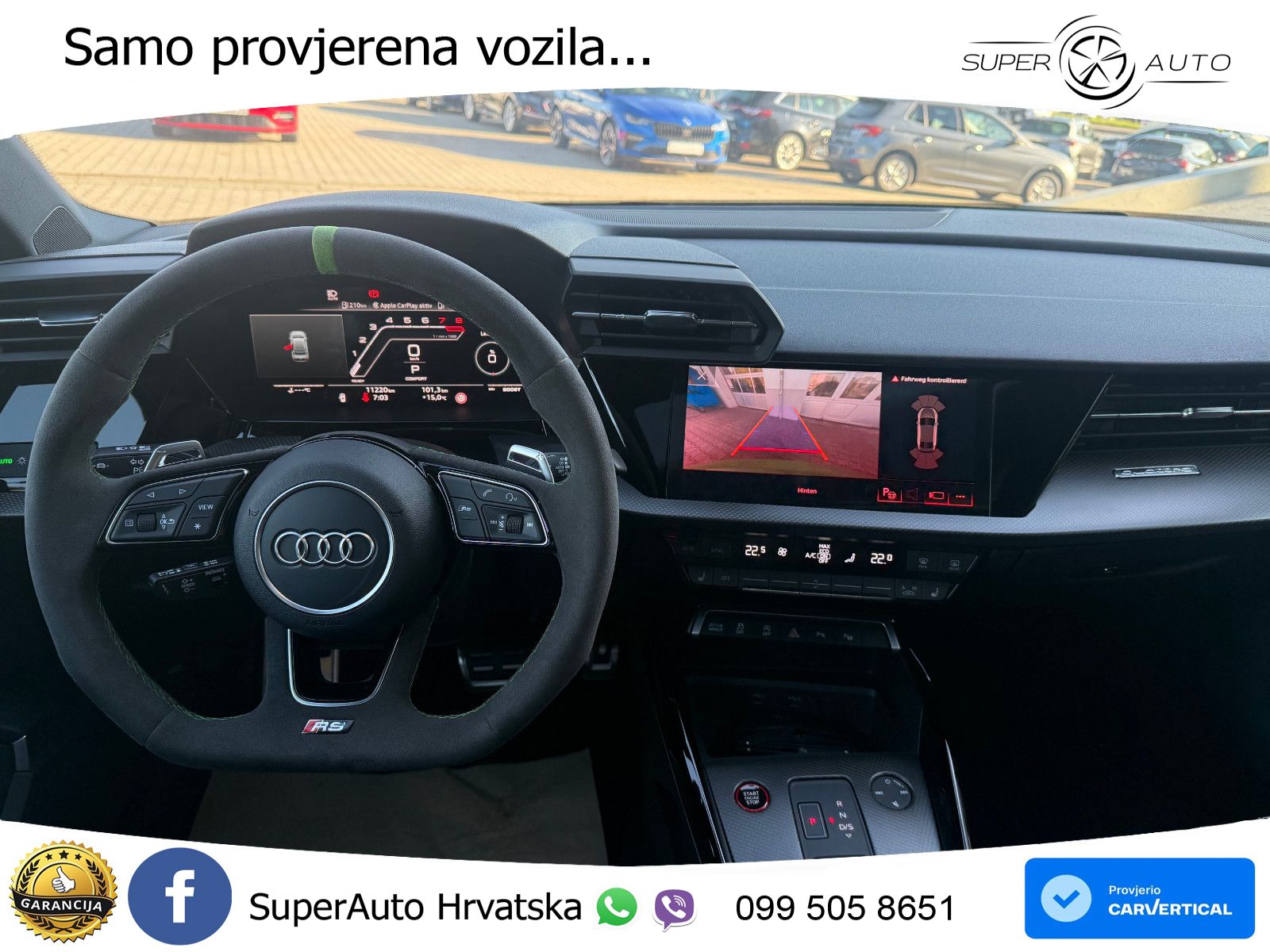 Audi RS3 Sedan 2.5 TFSI (400 KS) quattro S tronic LED+GR SJED+ACC