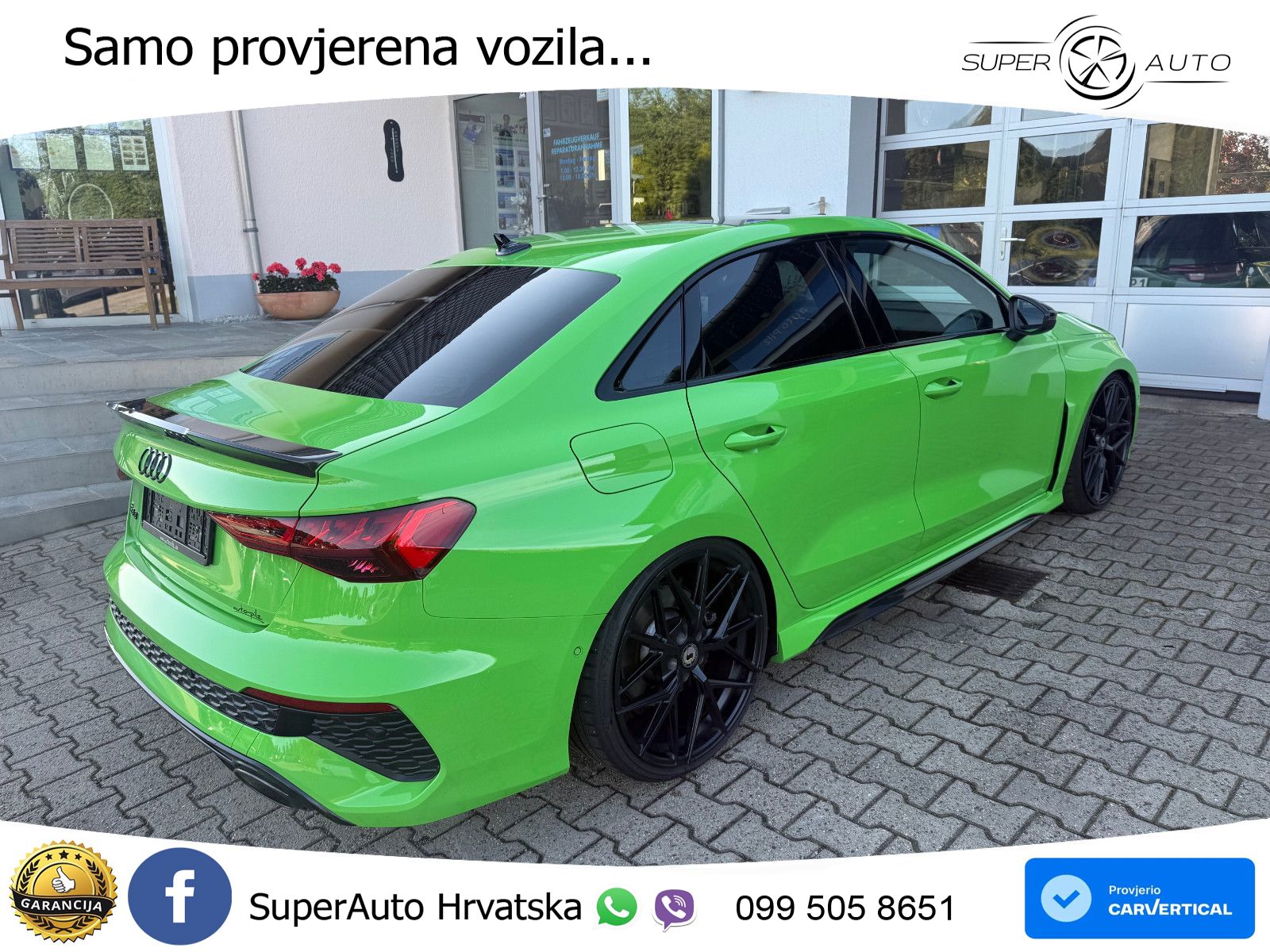 Audi RS3 Sedan 2.5 TFSI (400 KS) quattro S tronic LED+GR SJED+ACC
