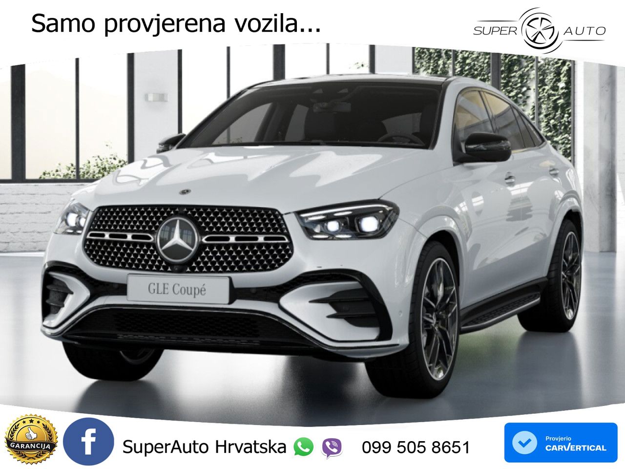 Mercedes GLE Coupe 450d (367 KS) EQ Boost 4MATIC 9G-TRONIC AMG LED+GR SJED+ACC