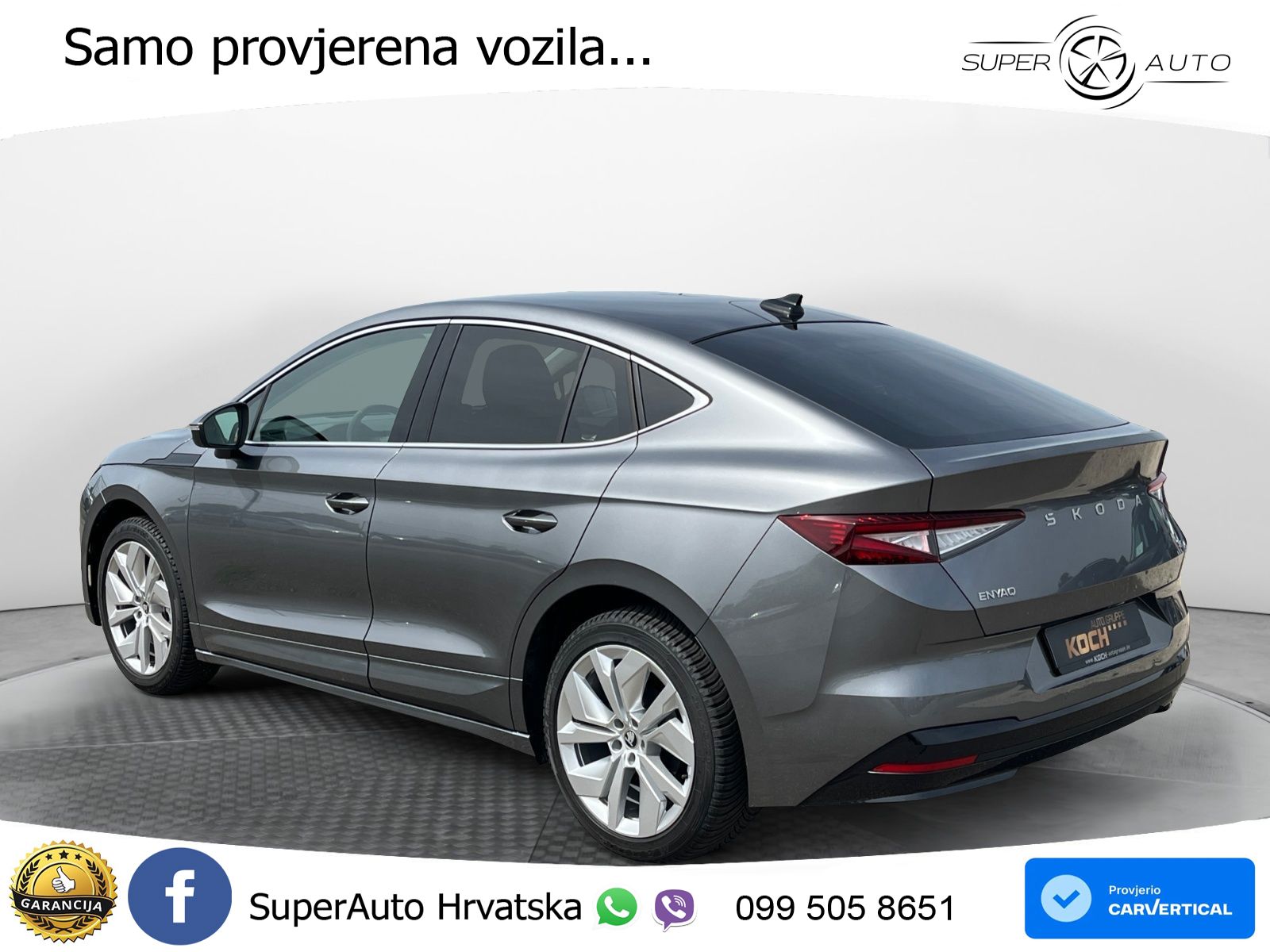 Škoda Enyaq iV 85 82 kWh (286 KS) LED+ACC