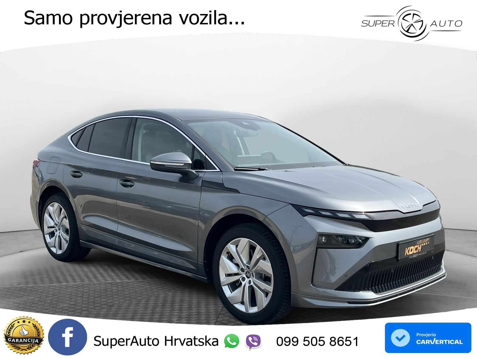 Škoda Enyaq iV 85 82 kWh (286 KS) LED+ACC