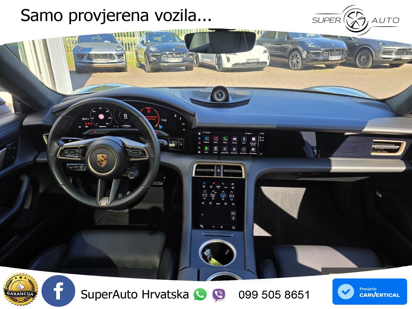 Porsche Taycan Sport Turismo GTS Performance Plus 93.4 kWh (598 KS)