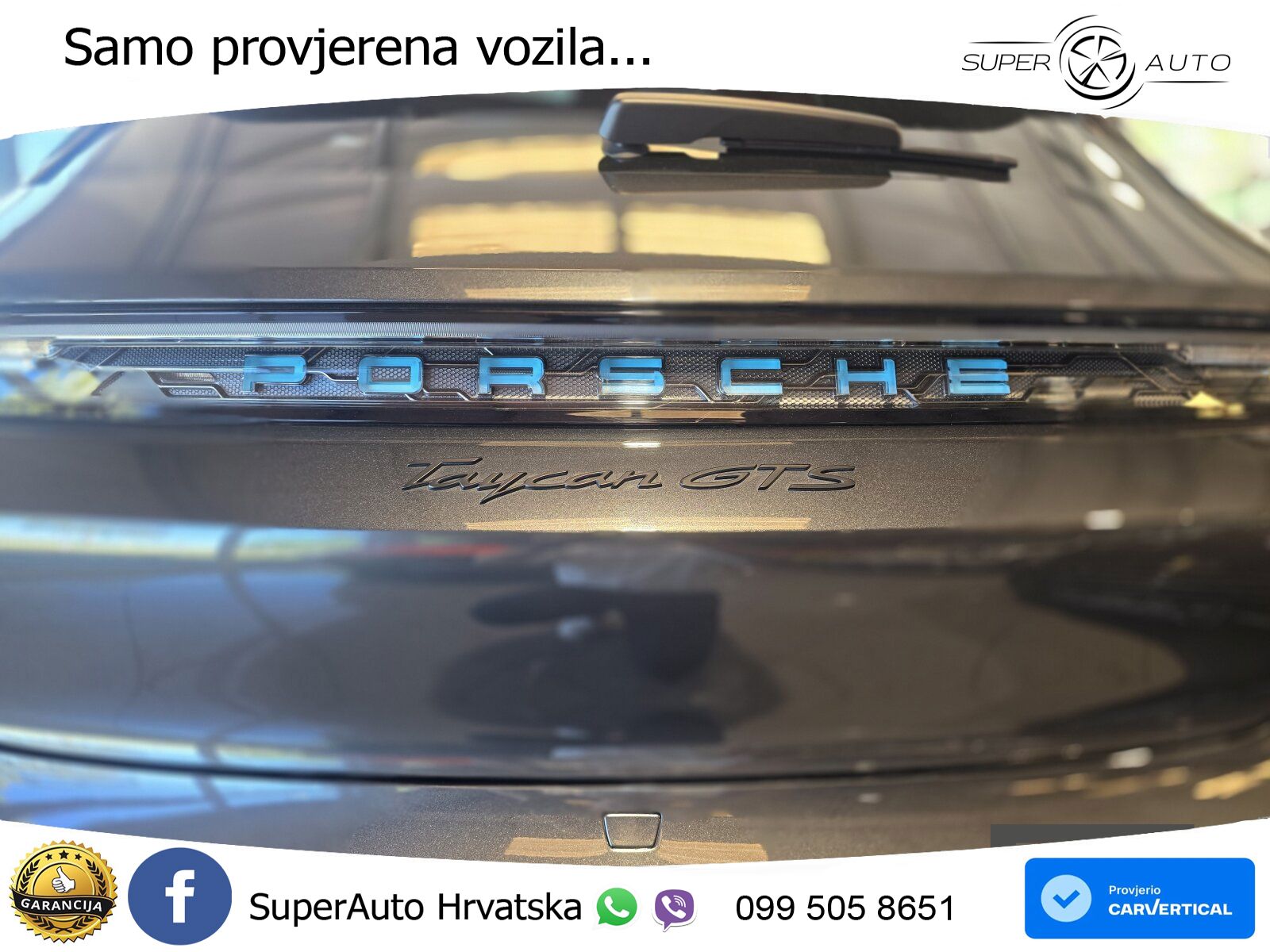 Porsche Taycan Sport Turismo GTS Performance Plus 93.4 kWh (598 KS)