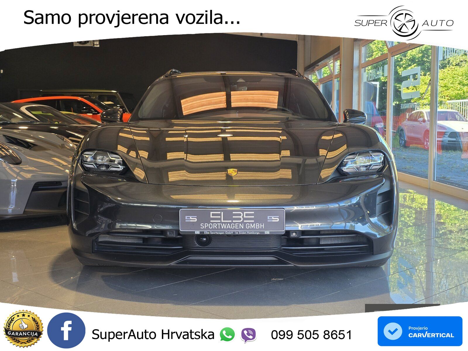 Porsche Taycan Sport Turismo GTS Performance Plus 93.4 kWh (598 KS)