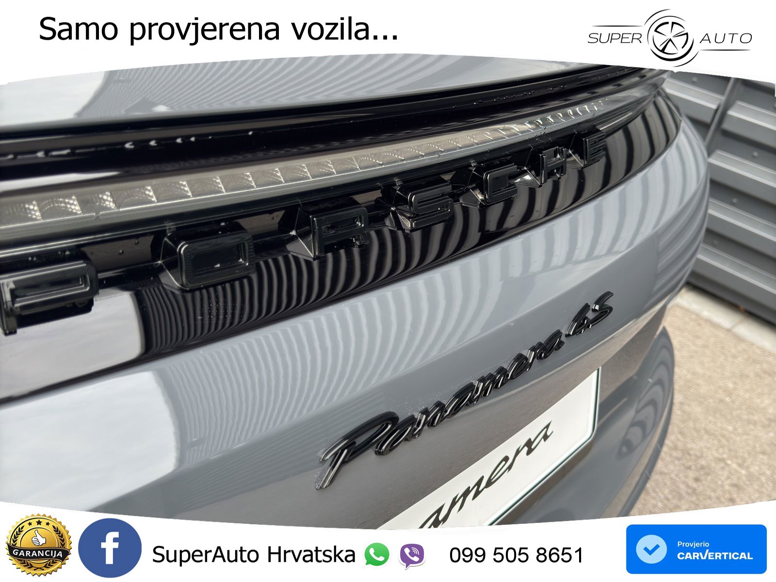 Porsche Panamera 4S 2.9 V6 (544 KS) E-Hybrid PDK ACC+HEAD+4xGR SJED+360+PANO