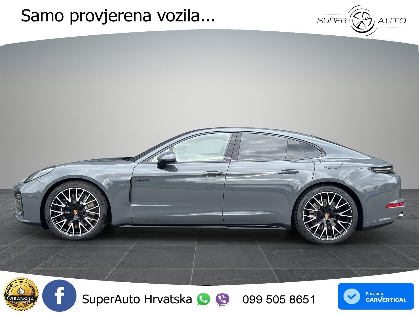 Porsche Panamera 4S 2.9 V6 (544 KS) E-Hybrid PDK ACC+HEAD+4xGR SJED+360+PANO