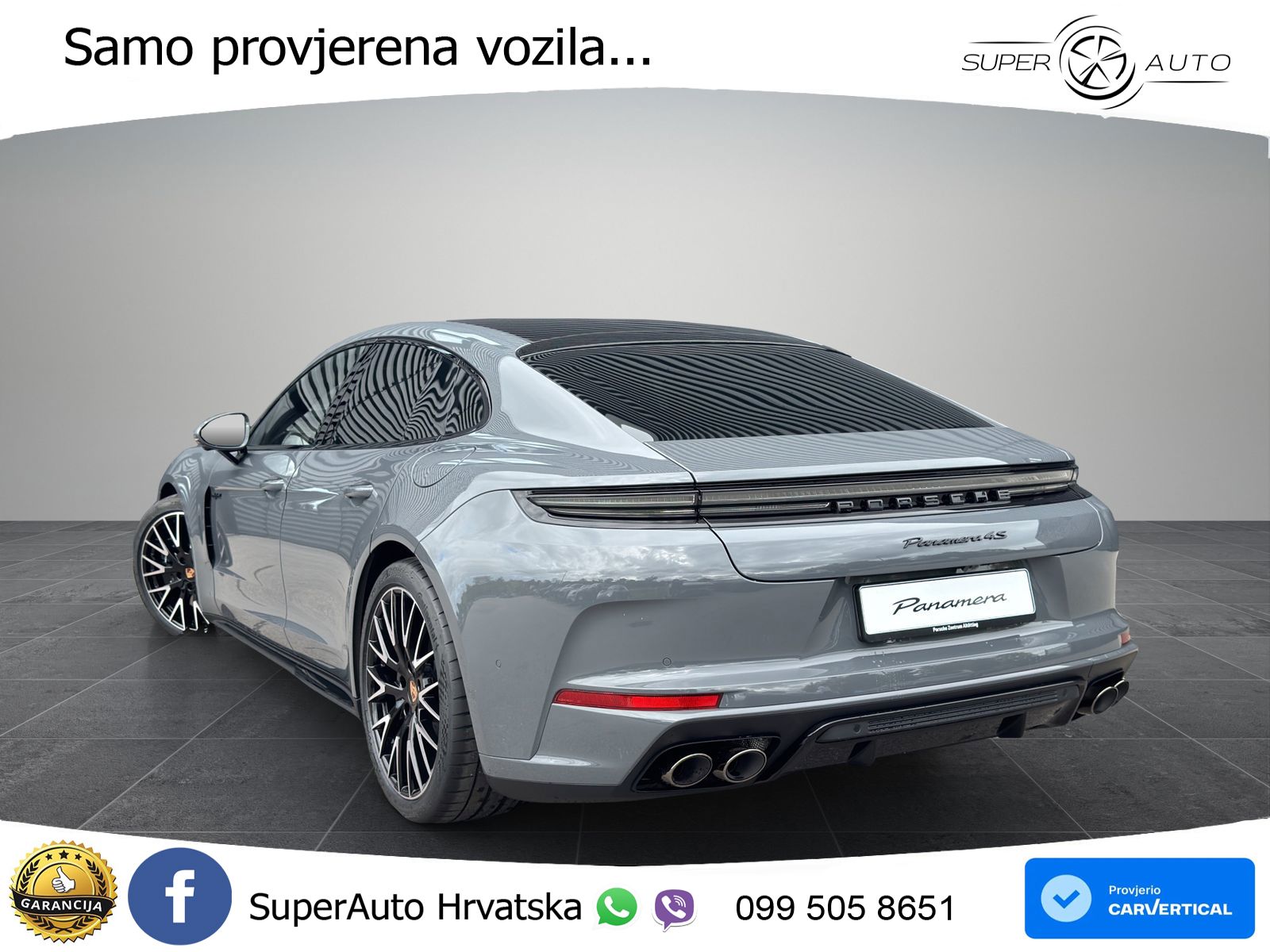 Porsche Panamera 4S 2.9 V6 (544 KS) E-Hybrid PDK ACC+HEAD+4xGR SJED+360+PANO