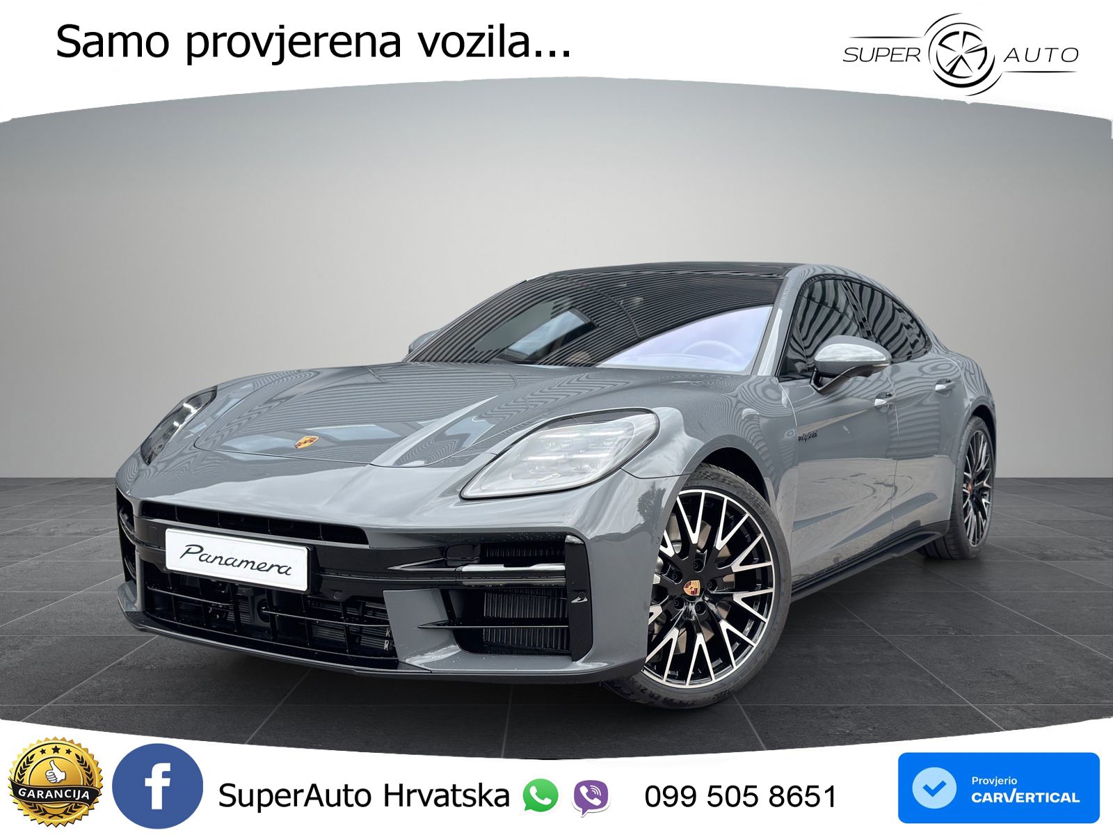 Porsche Panamera 4S 2.9 V6 (544 KS) E-Hybrid PDK ACC+HEAD+4xGR SJED+360+PANO