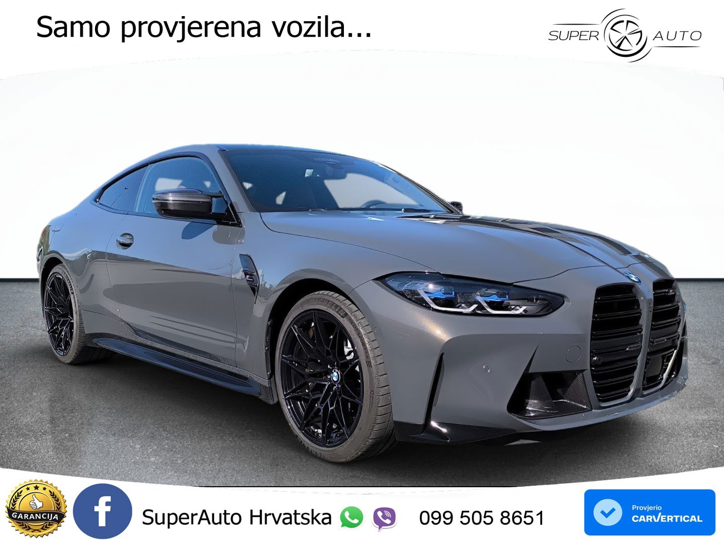 BMW M4 Competition 3.0 (510 KS) xDrive Steptronic LED+GR SJED+ACC