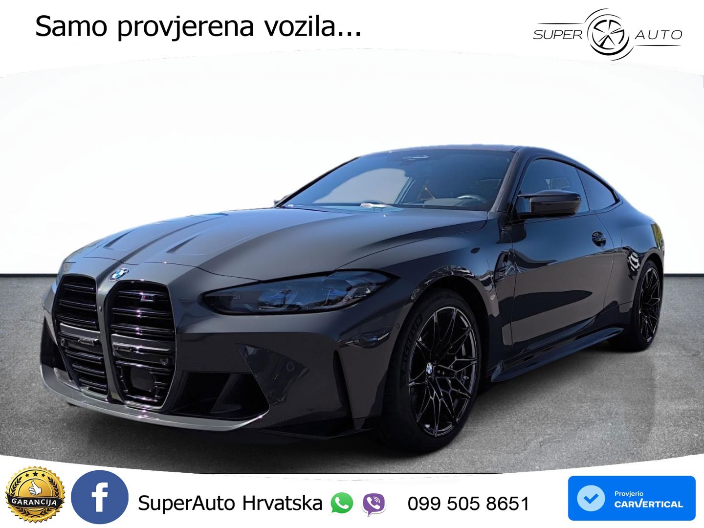 BMW M4 Competition 3.0 (510 KS) xDrive Steptronic LED+GR SJED+ACC