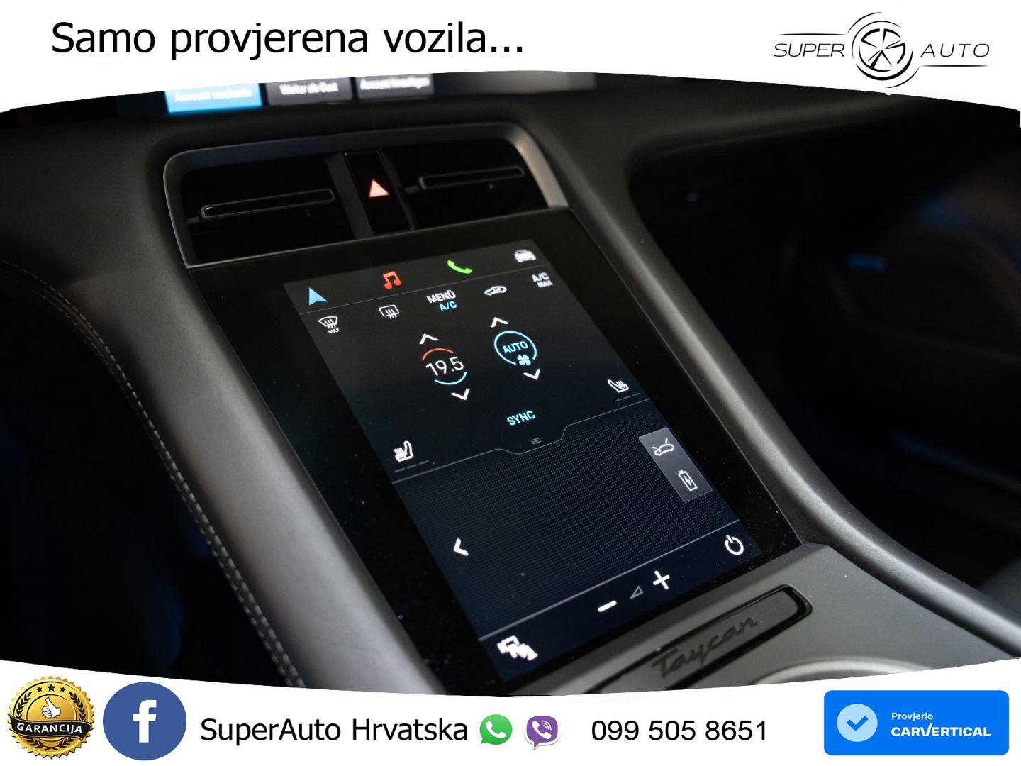 Porsce Tycan 105 kWh (435 KS)