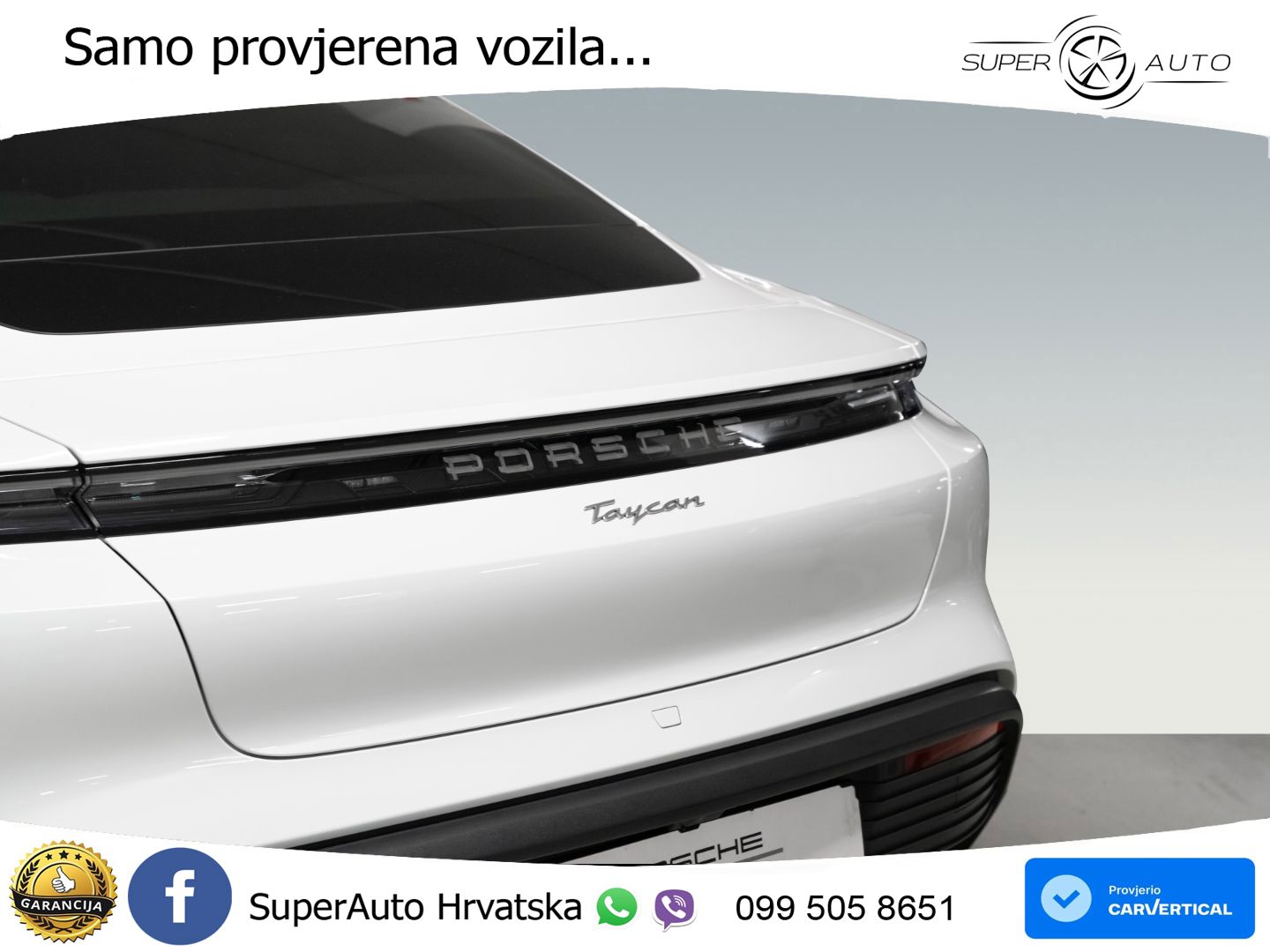 Porsce Tycan 105 kWh (435 KS)