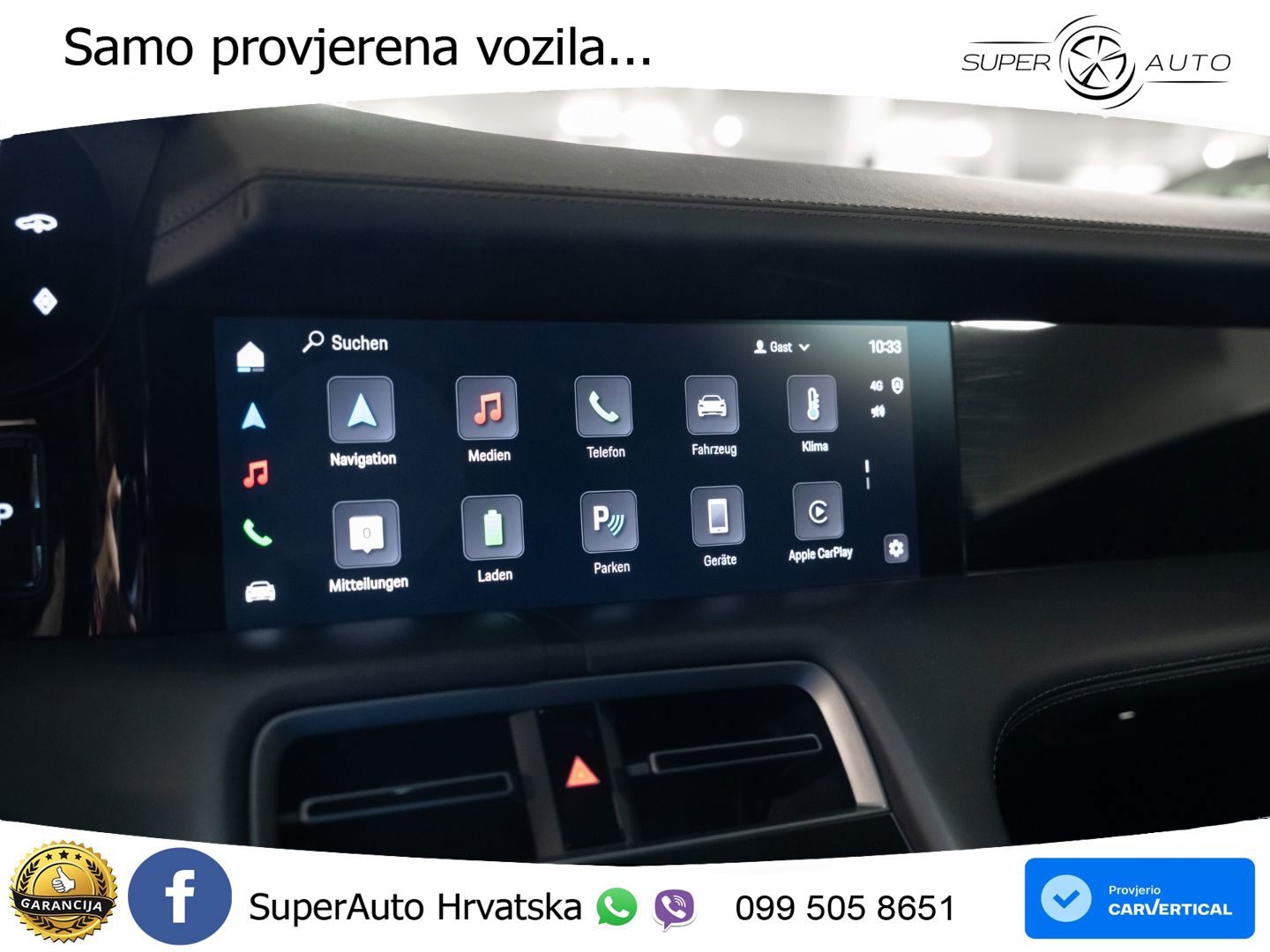 Porsce Tycan 105 kWh (435 KS)