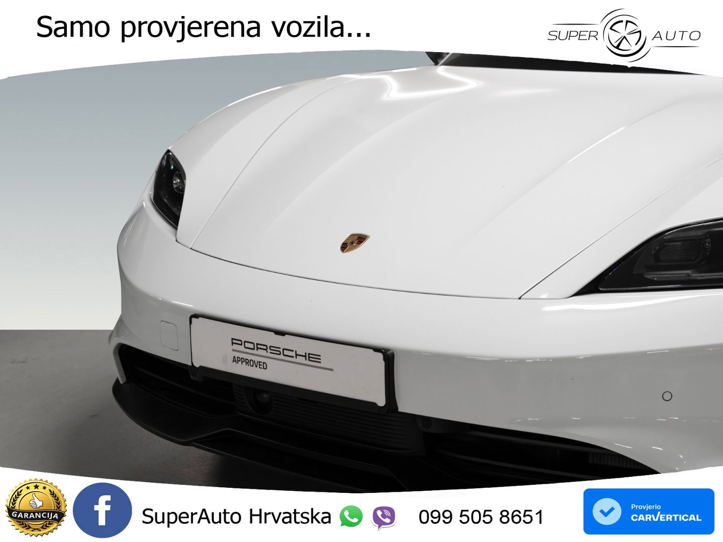 Porsce Tycan 105 kWh (435 KS)