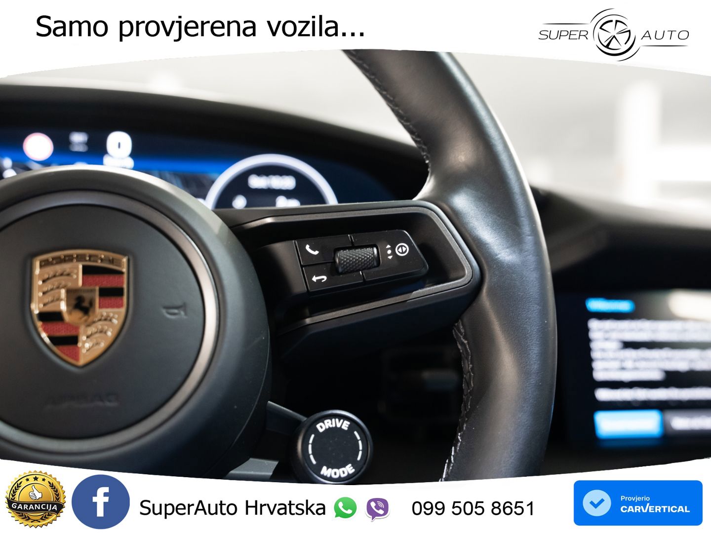 Porsce Tycan 105 kWh (435 KS)