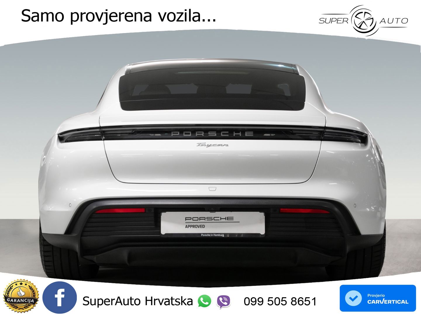 Porsce Tycan 105 kWh (435 KS)
