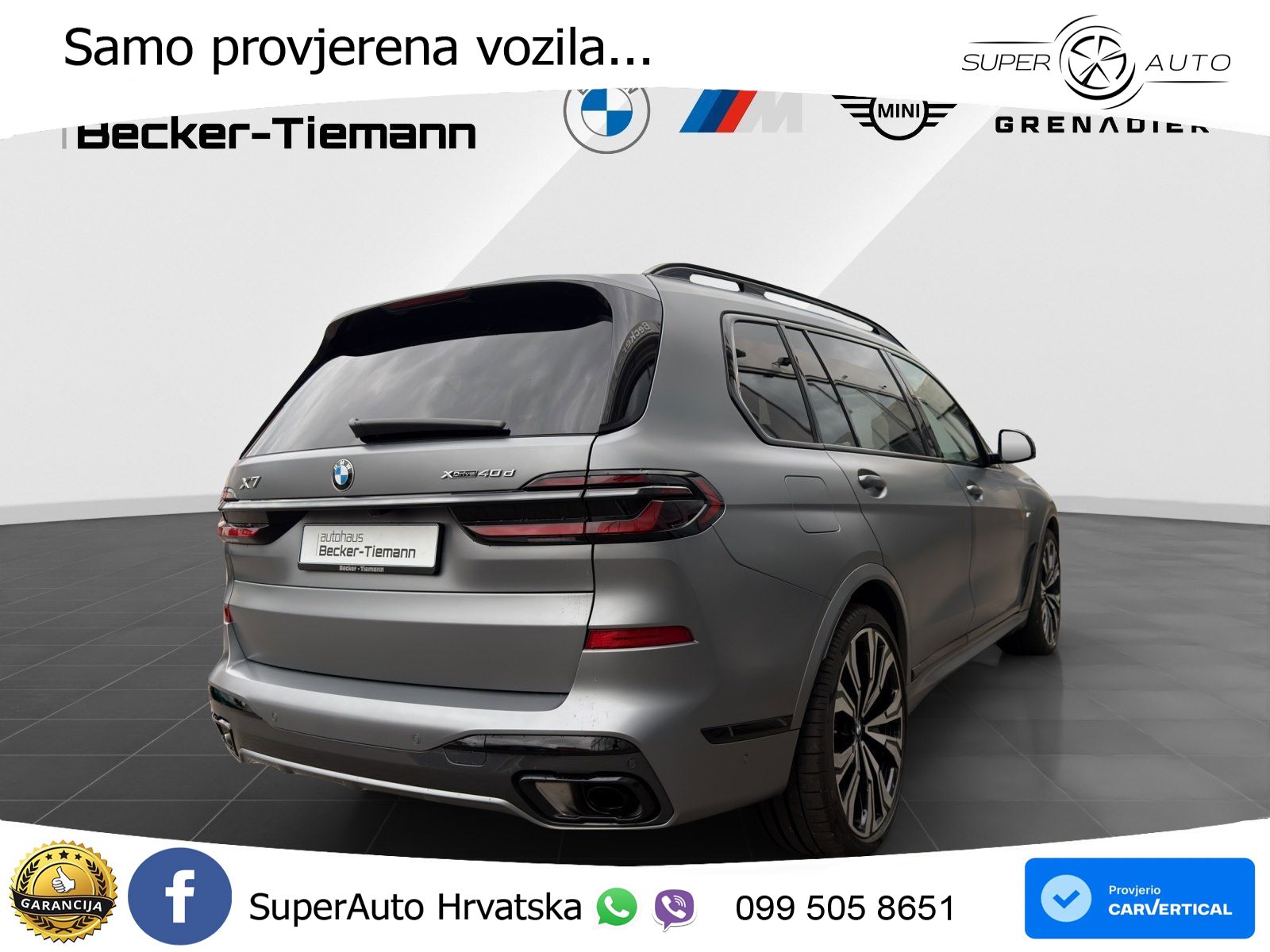 BMW X7 40d (352 KS) xDrive Steptronic