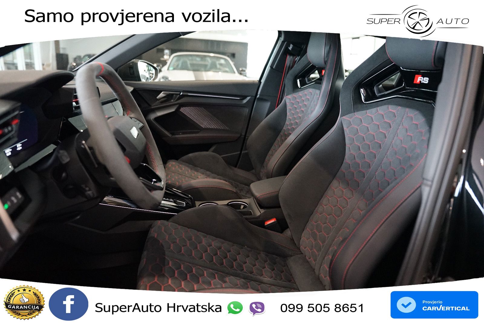Audi RS3 Sedan 2.5 TFSI (400 KS) quattro S tronic LED+GR SJED+ACC