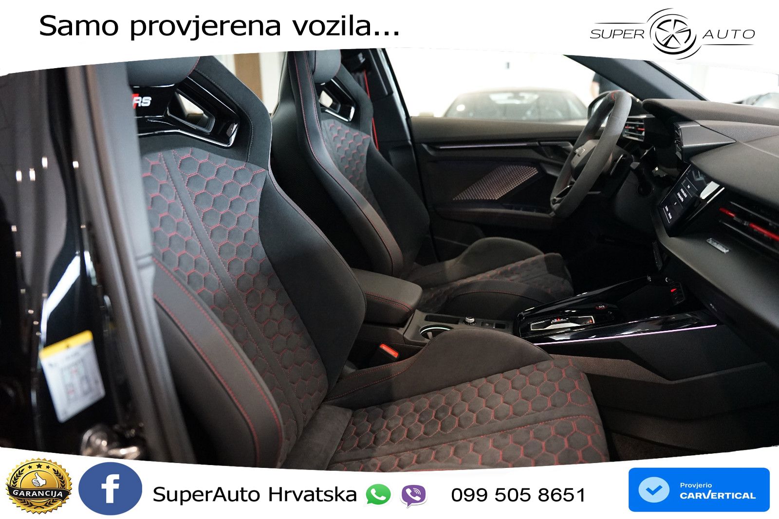 Audi RS3 Sedan 2.5 TFSI (400 KS) quattro S tronic LED+GR SJED+ACC