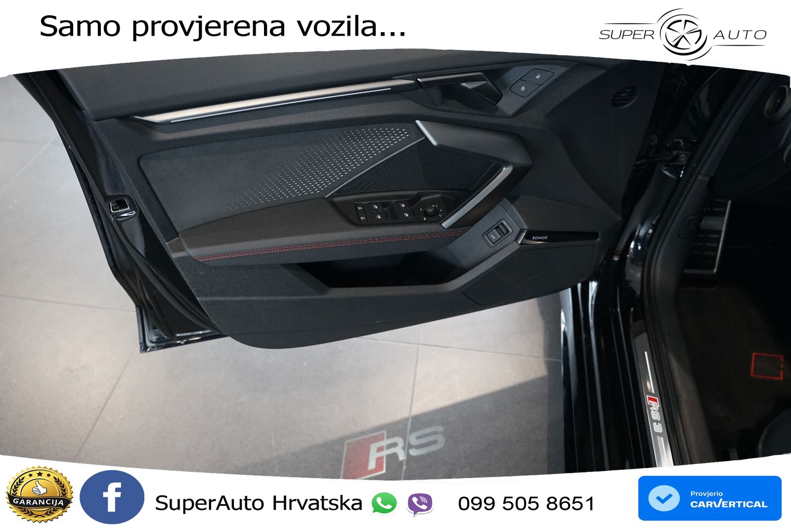 Audi RS3 Sedan 2.5 TFSI (400 KS) quattro S tronic LED+GR SJED+ACC